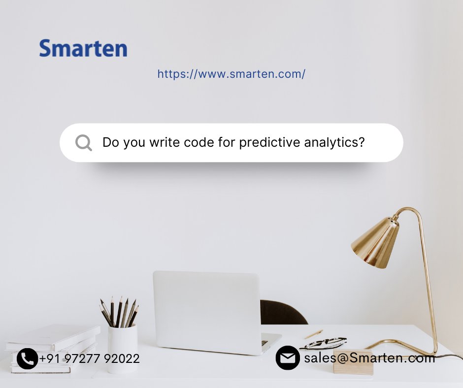 SmartenAnalysis's tweet image. What if we told you that, you too can be a #DataScientist?
Imagine a world where you could create a predictive use case without writing a statistical algorithm.
Join us to become a #CitizenDataScientist.
Click here: bit.ly/3ydvfN7
#AssistedPredictiveModeling #Smarten