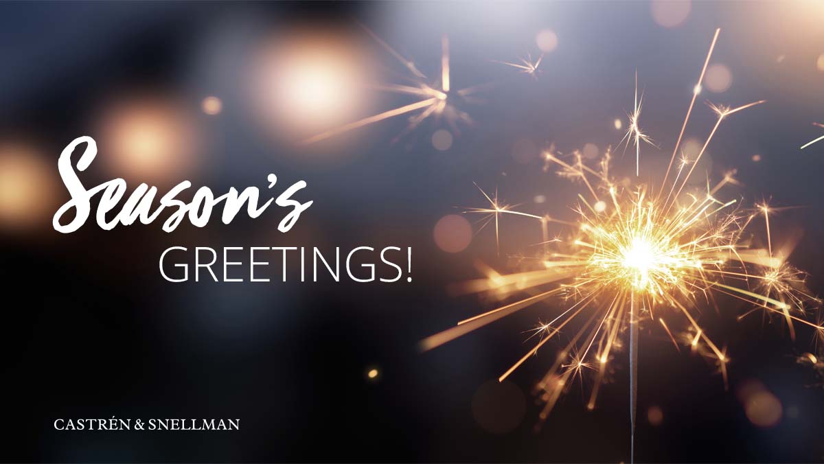 C&amp;S wishes everyone Happy Holidays and a successful 2022! 🎄❤ Now is a great time to take a little break, enjoy Finland’s spectacular nature and the company of our loved ones. We look forward to building sustainable success stories with you again in the coming year!✨