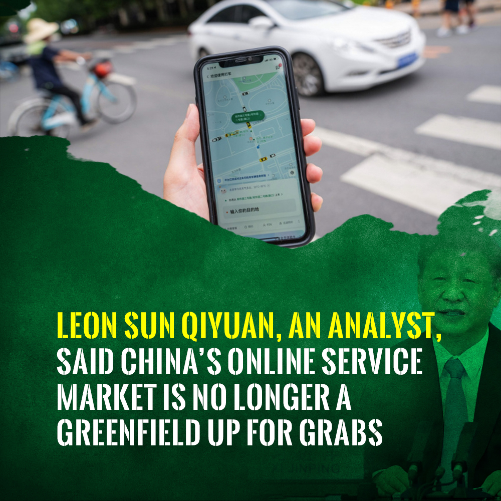 TemmaBristol's tweet image. @PatFinniganMP
@BradleyVis
According to Leon Sun Qiyuan, an analyst, “China’s internet industry has developed for so many years, and the days of tremendous growth are over”. #ChinaTechCrackdown #CCPDestroyingChina