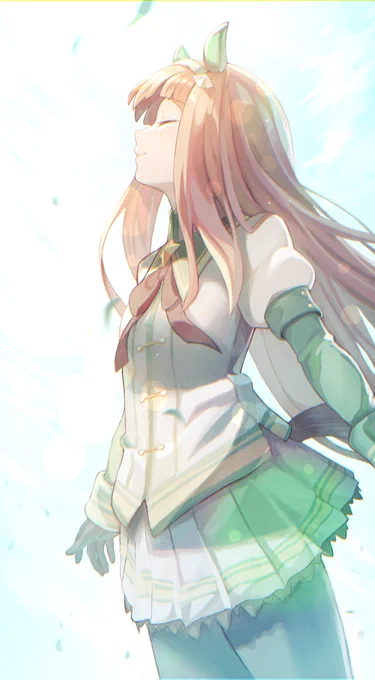 メインストーリーが最高すぎたので少し加筆したスズカさん
#ウマ娘 
#サイレンススズカ 