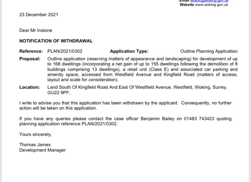 <a href="/SouthWoking/">South Woking Action Group</a> <a href="/HoeValley_NF/">Hoe Valley Neighbourhood Forum</a> <a href="/Woking_NewsMail/">Woking News & Mail</a> <a href="/LDRSurrey/">Julie Armstrong</a> <a href="/WokingObjectors/">Woking Objectors</a> <a href="/mayfordvs/">Mayford Village Society</a>