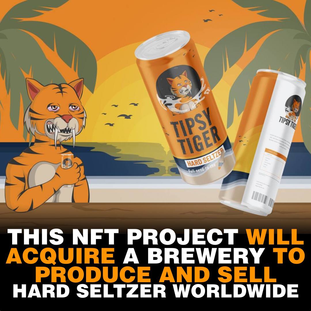 TipsyTiger_Club's tweet photo. 💎TIPSYTIGER CLUB💎
A project for the party and alcoholic degens. Creating a hard seltzer line and holders will receive quarterly dividends. 
MINT LIVE NOW. Link in bio. 
TESLA giveaway at 25% mint! 🚀🚀🚀

#NFT #NFTCommunity https://t.co/ZTH1HoGHzB