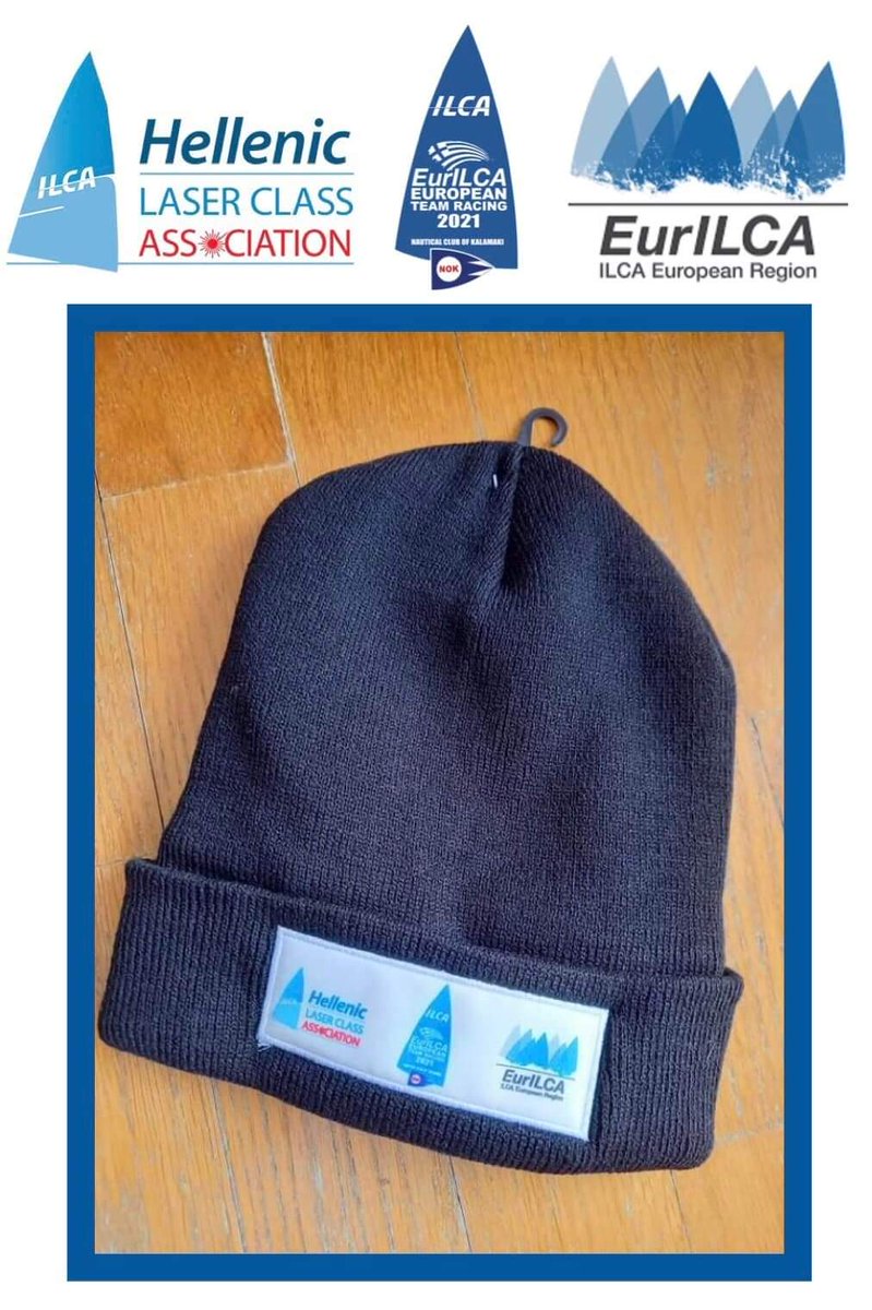 HLASERCA's tweet photo. «2021 Eurilca European Team Race» 
27-29/12 Athens,Greece που διοργανώνει ο Ναυτικός Όμιλος Καλαμακίου.
Η Ελληνική Κλάση Σκαφών Laser-ILCA προσφέρει σε όλους τους συμμετέχοντες σκούφους με τα τρία λογότυπα της Ελληνικής Κλάσης Laser/ILCA,του N.Ο.Καλαμακίου και της Eurilca. https://t.co/mXbSY0bGzN
