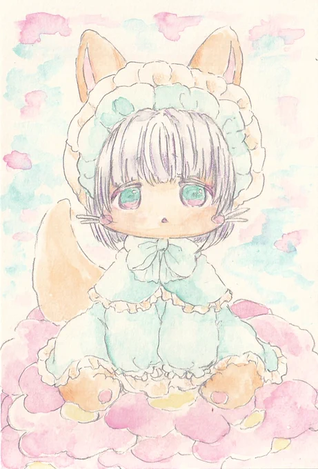 華の妖精ナナチちゃん。
#イラスト #メイドインアビス 