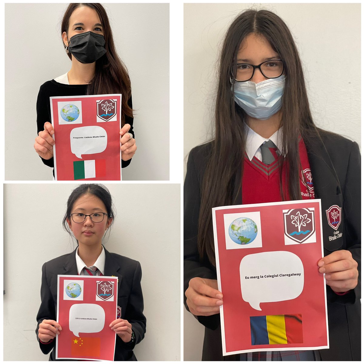 kmccarney15's tweet photo. The TY Think Languages team researched the different languages in our school and found we have 19 different languages, some of which are displayed on our new noticeboard! 🌎 @langsconnect_ie @languages_ie @ClaregalwayColl https://t.co/k6WqC4H05K