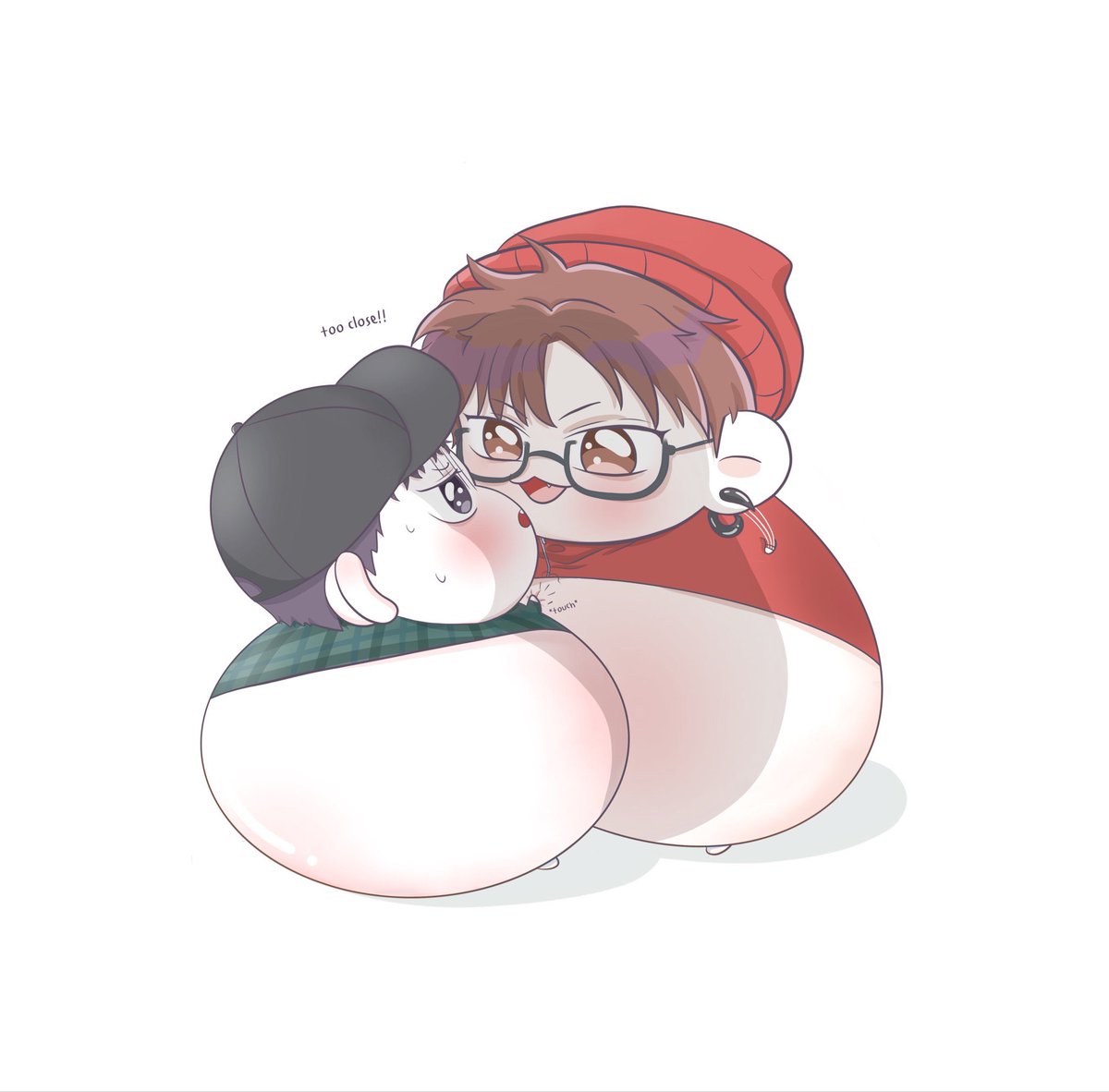 99OARii's tweet photo. เดือนนี้ได้มีโอกาสวาดก้อนจากเรื่องอื่นๆเยอะม้าก ดีใจที่มีคนเอ็นดูน้อง 😆😆 https://t.co/vIv4Eg95CH