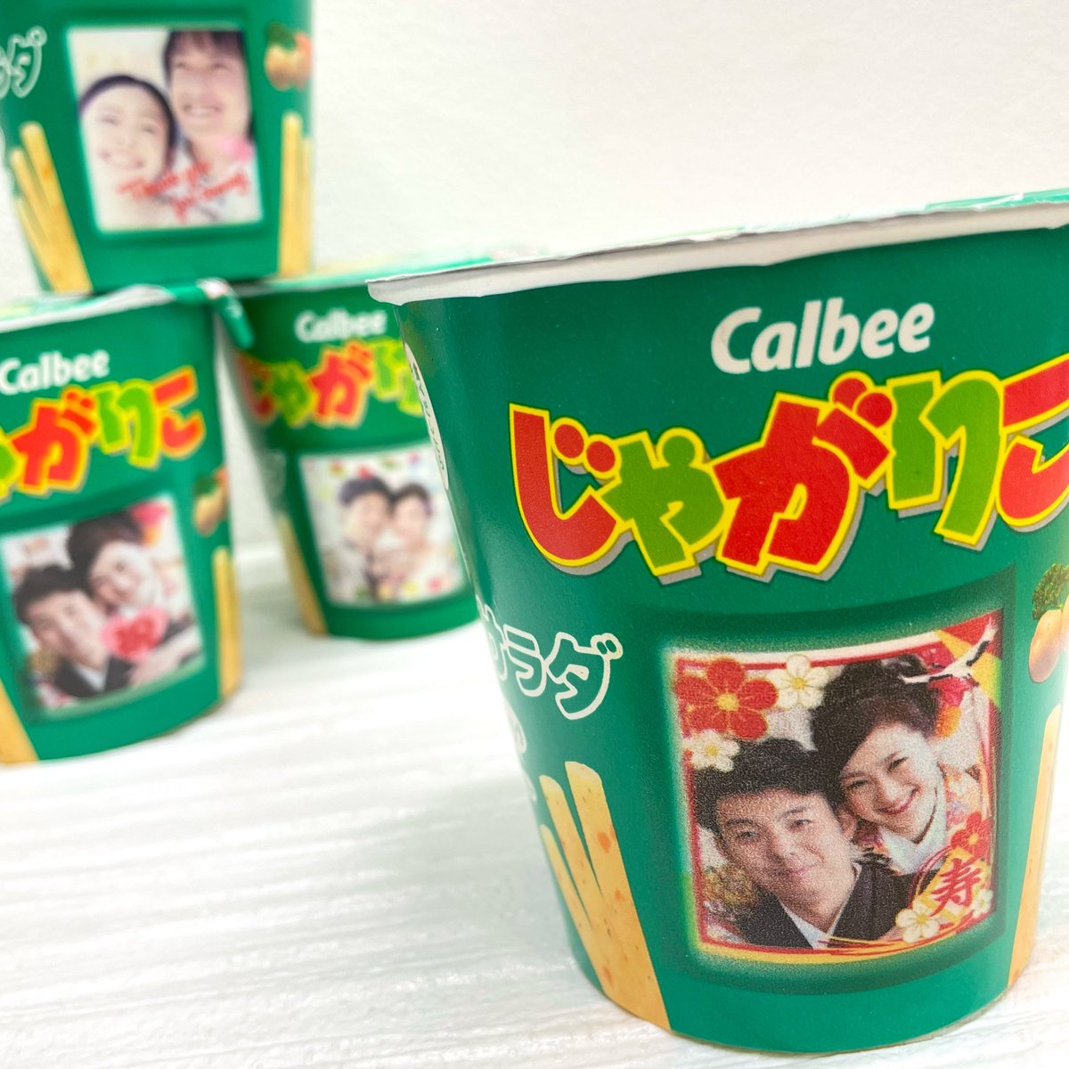 プチギフトにもノベルティとしても 喜ばれる大人気デコじゃがりこ
