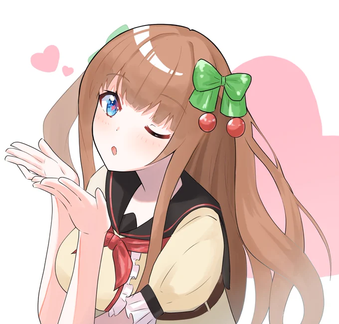 💕
 #ちぇり絵 