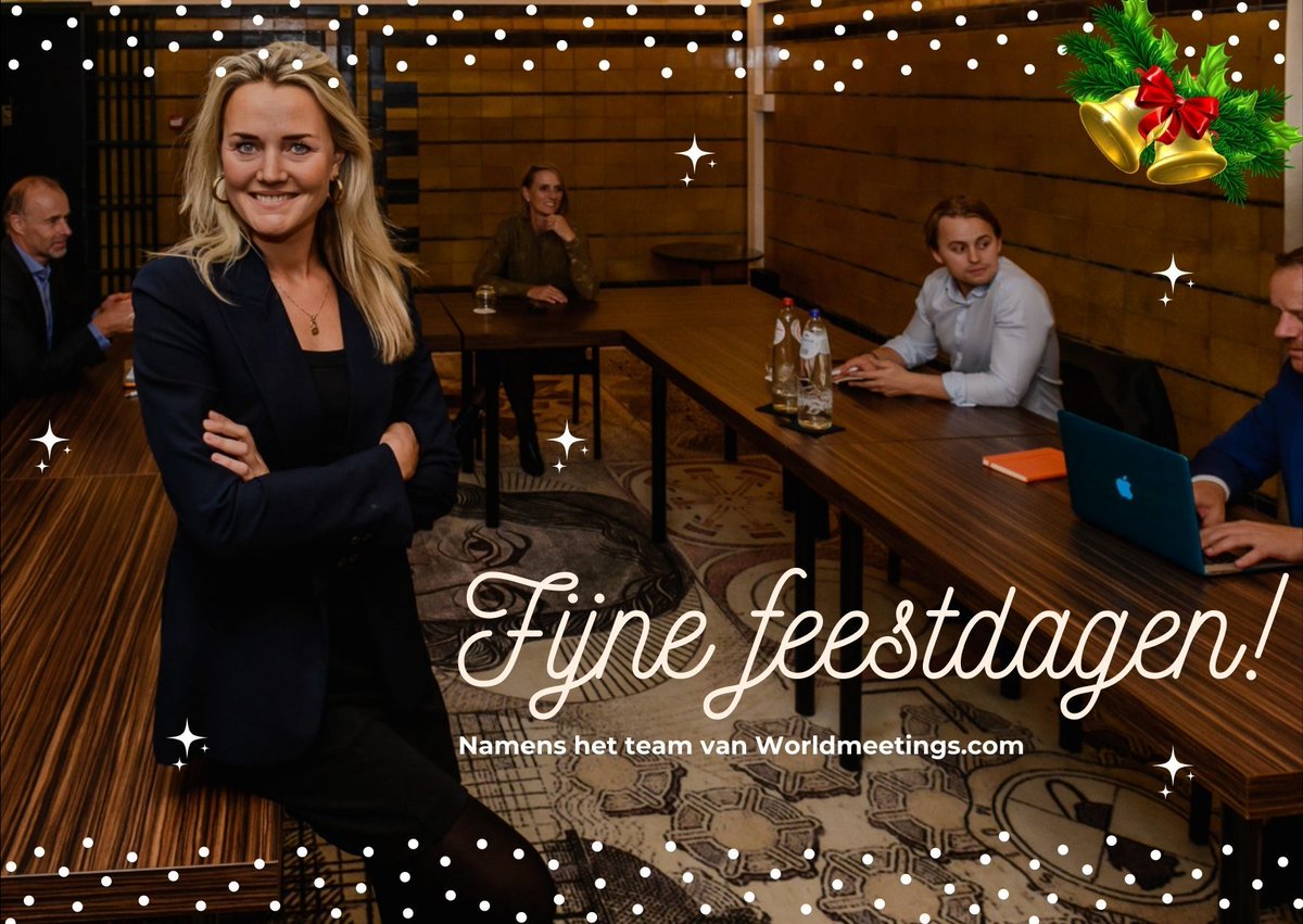 Wij willen u bedanken voor uw partnership en wensen u fijne feestdagen toe! 🎄  

Op naar een hoopvol 2022! ✨ 

Team Worldmeetings.com