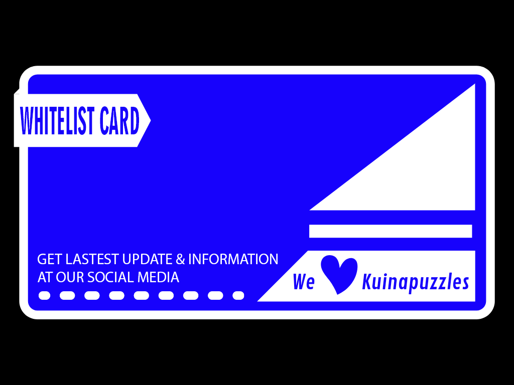 Whitelist Card is Live Now !!

The drop will start on 25th Dec at 00.00 UTC

" Every holder this drop will be able to buy our next community big drop &amp; Every holder will be get 10 Kuina Coin , Before Staking Program Release !! "

Link Drop : neftyblocks.com/c/kuinapuzzles…

#NFTCommunity
