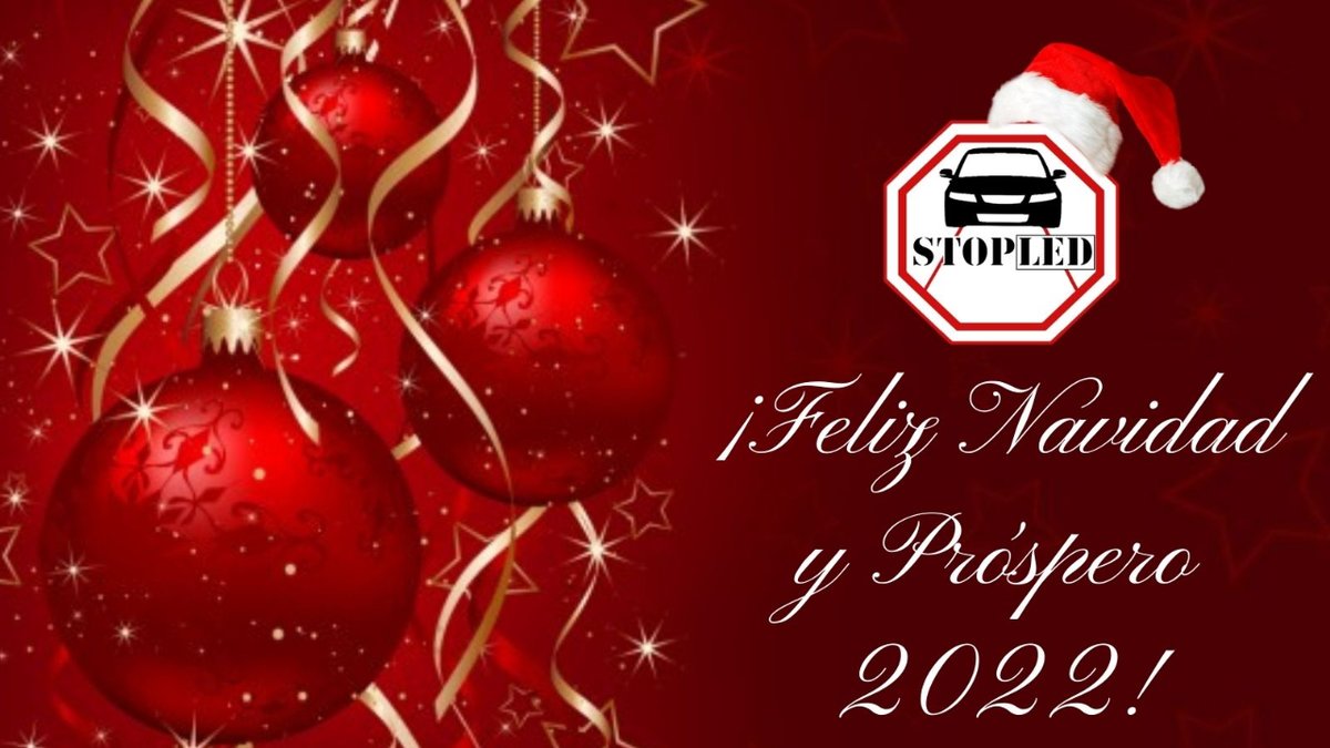 Stopledspain's tweet photo. ¡Desde STOPLED os deseamos una feliz Navidad y un próspero 2022!
#stopled #feliznavidad2021 #feliznavidad #navidad https://t.co/wFR6GtCttw