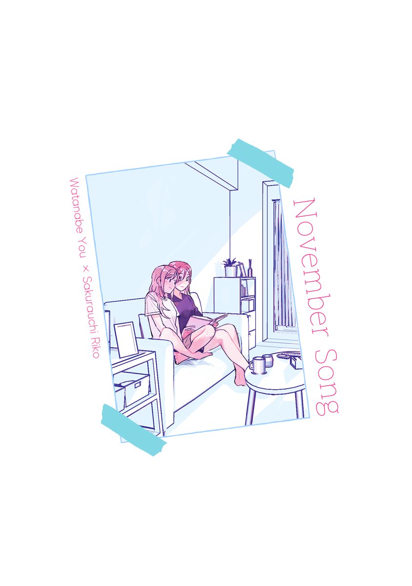 [요우리코] November Song
https://t.co/hPgsgFhH4c

제 2회 요우리코 교류회 원고 + 뒷이야기 만화 후기 포함 총 20p를 포스타입에 발행했습니다.

주제는 교환일기였어요. 어 음.. 열심히 그렸습니다! 