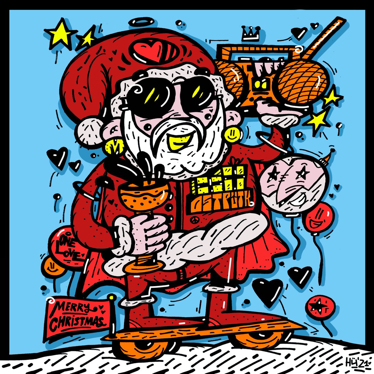 Dear friends and colleagues,
 
I wanted to thank everyone for the support and trust at all levels.
2021 was a year with a lot of exciting projects, interesting learnings and great encounters.
I wish you a Merry Christmas and a Happy New Year!
 
#hülpman #christmas #holidays