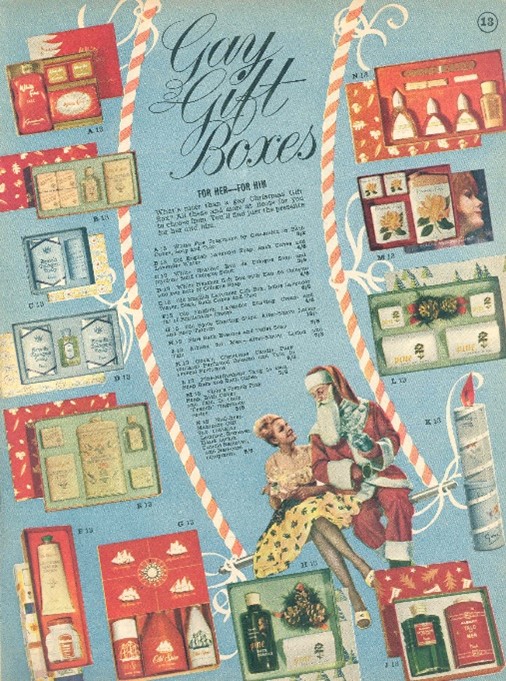 BootsUKNews's tweet photo. It's Christmas Eve Eve and the perfect time for a festive #ThrowbackThursday. This 1962 @BootsUK gift guide has the perfect selection of presents for that special someone - some last minute shopping anyone? 🎁 https://t.co/x6zCBXgvTE