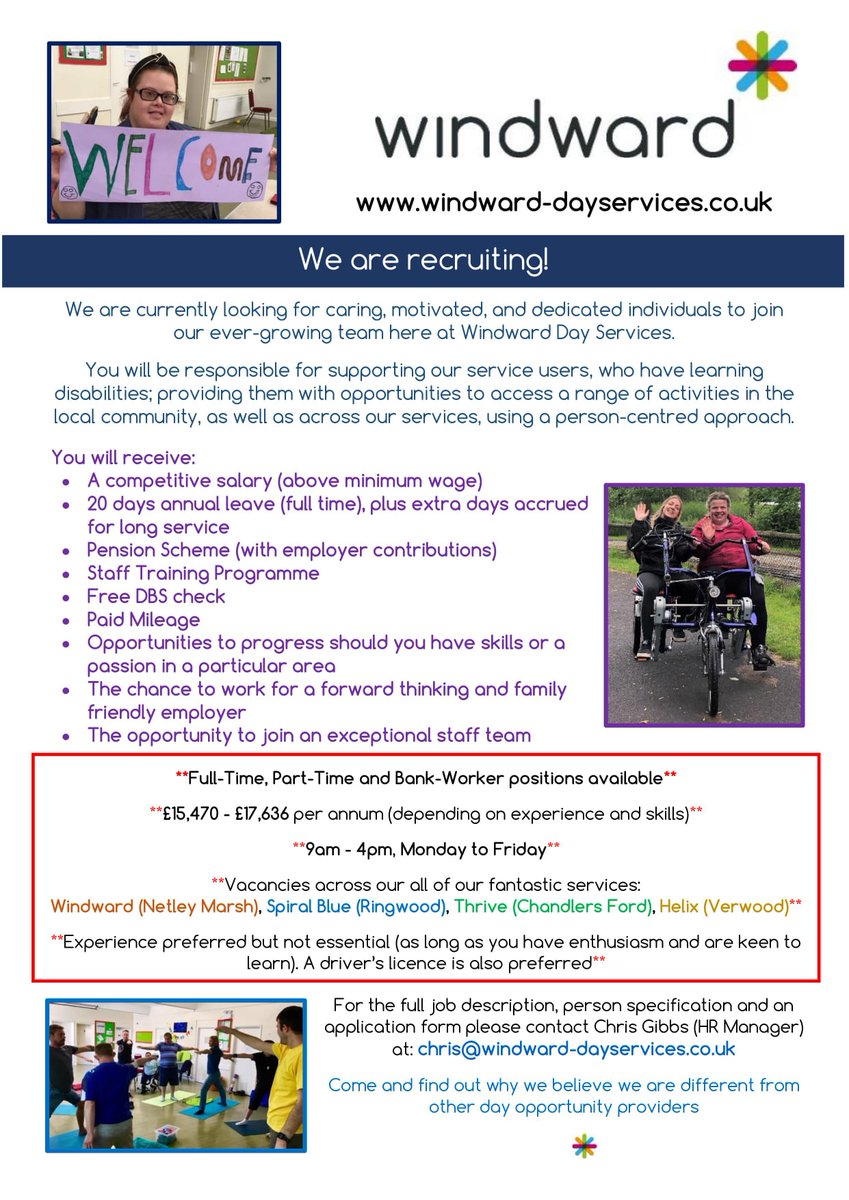 Windward_WDSL's tweet photo. Everyone at WDSL hope you are all very much looking forward to Xmas and the New Year 🙂 we know we are!!
If you would like to become a part of our fantastic and supportive team in 2022....Don't delay. Complete our quick and easy application form: 
https://t.co/8yR6Q62xha https://t.co/6Ee9DnD0g7