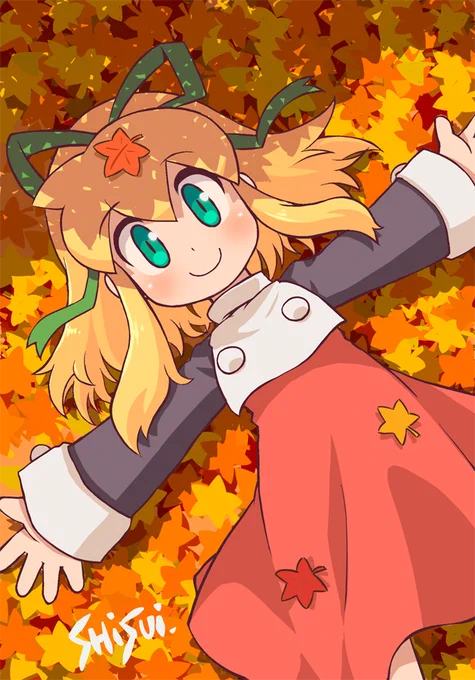 #2021年自分が選ぶ今年の4枚 
ロールちゃんは別枠じゃよ。W
でもロールちゃんも今年はあんまり描けてないんだぁ～。見返したら結構ちゃんと描いてたの少なかったぁ。 