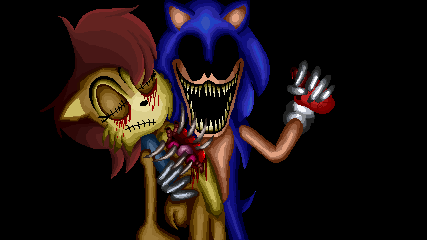 Mr Pixel Productions on X: Do you want to play one last round? #Sonic # sonicexe #fangame #pixelart #HorrorArt #UPDATE  / X