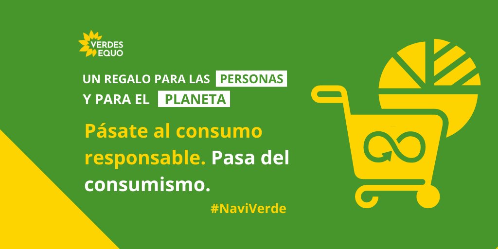 VerdesEquo_RM's tweet photo. Convierte ésta #Navidad en #Naviverde . #ConsumoResponsable @Equo https://t.co/EHMQQWEYmo
