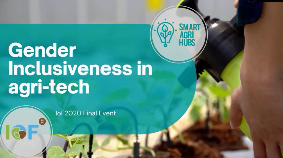 TenutaTalamonti's tweet photo. During #IoF2020 final event, a panel discussion was dedicated to #gender #inclusiveness in agri-tech. In this session, the Gender Task Force composed of IoF2020 and #SmartAgriHubs was introduced and represented.
Antonella Di Tonno spoke about Talamonti
📽️https://t.co/FaTG9ZAuEl https://t.co/MfU33J7yZh