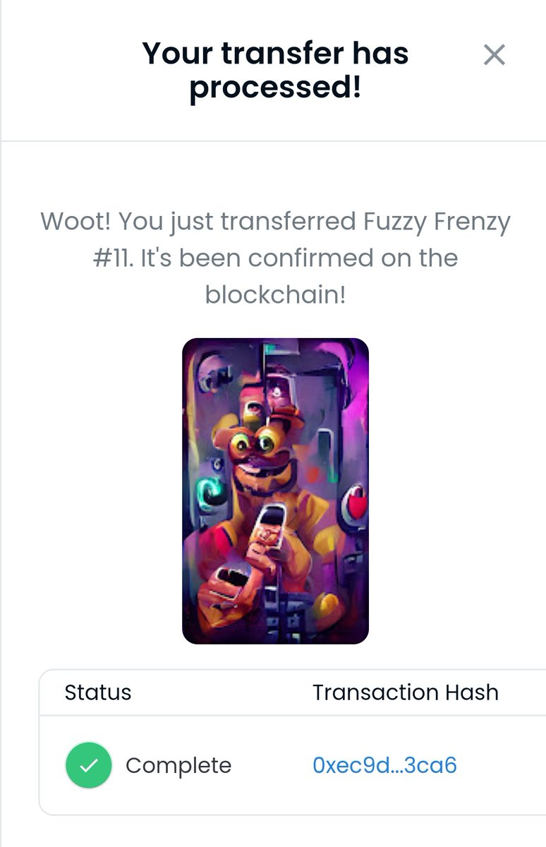 FuzzyFrenzy's tweet photo. 🎉Announcement🎉

The contest winner and the person who will be receiving our NFT is...

✨@derpz_uwu!✨

Now good sir you can do anything with your NFT. Put it as your PFP of as your phone wallpaper, i would reccomend you put it. Out for sale. Thank you to everyone! 📢 https://t.co/agM0i1IaQv