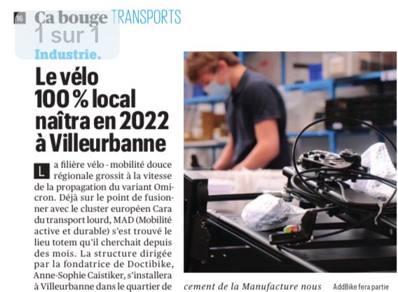 Ça se passe à @villeurbanne !  <a href="/Doctibike/">Doctibike.com</a> <a href="/Add_Bike/">AddBike</a> <a href="/projetbenur/">Benur</a> <a href="/Cyclikbike/">Cyclik</a> <a href="/VEPLI_ebike/">VEPLI</a> <a href="/b2ebike/">b2ebike.com</a> ...