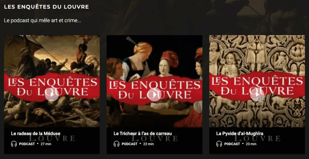 Louvre Plus. Le musée du Louvre en vidéos et en podcasts.
Une autre façon de découvrir les richesses du plus grand musée du monde. 
#podcasts #video #tice
bit.ly/3mp4m4R