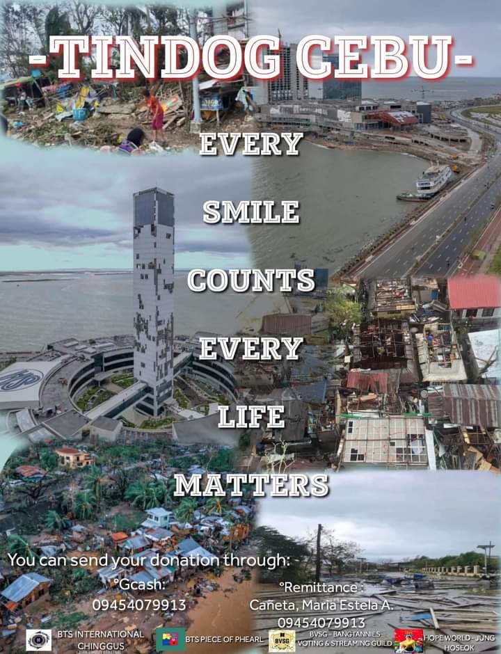 pias_magicshop's tweet photo. CALL FOR DONATIONS!
We are knocking on your generous hearts! All raised funds will go to the affected families in Cebu. Any amount will be greatly appreciated 🙏💜 Please help us reach more people by like and RT
#OdettePH #TindogCebu #CallForDonations https://t.co/fOUud2fw62