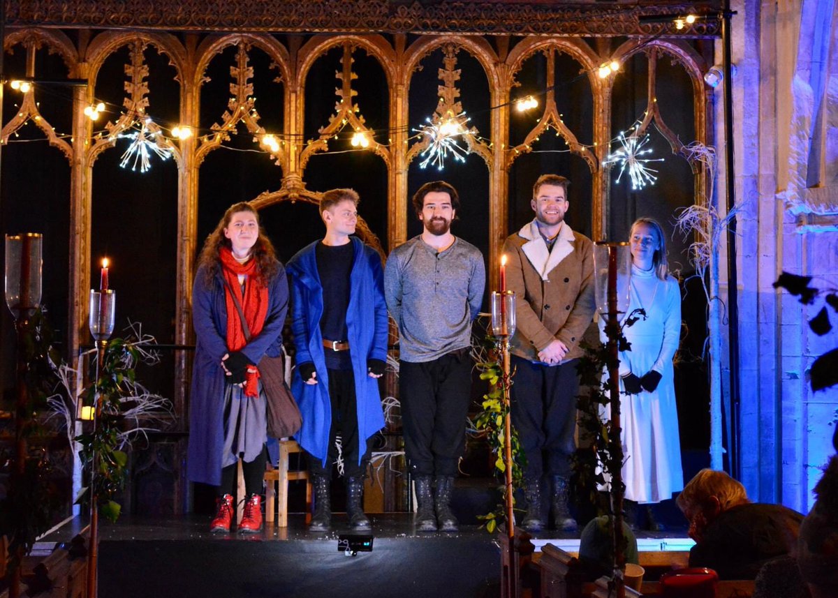 thisismytheatre's tweet photo. Last week we rounded off our time on the road with a couple of lovely shows at St Botolphs in #Trunch! We always love our time at this beautiful venue 😁
This week #TheSnowQueen ❄️ comes to @thehawthcrawley with opening night tomorrow!
https://t.co/P6uA6Ojfv4 https://t.co/tvyJeC2GJr