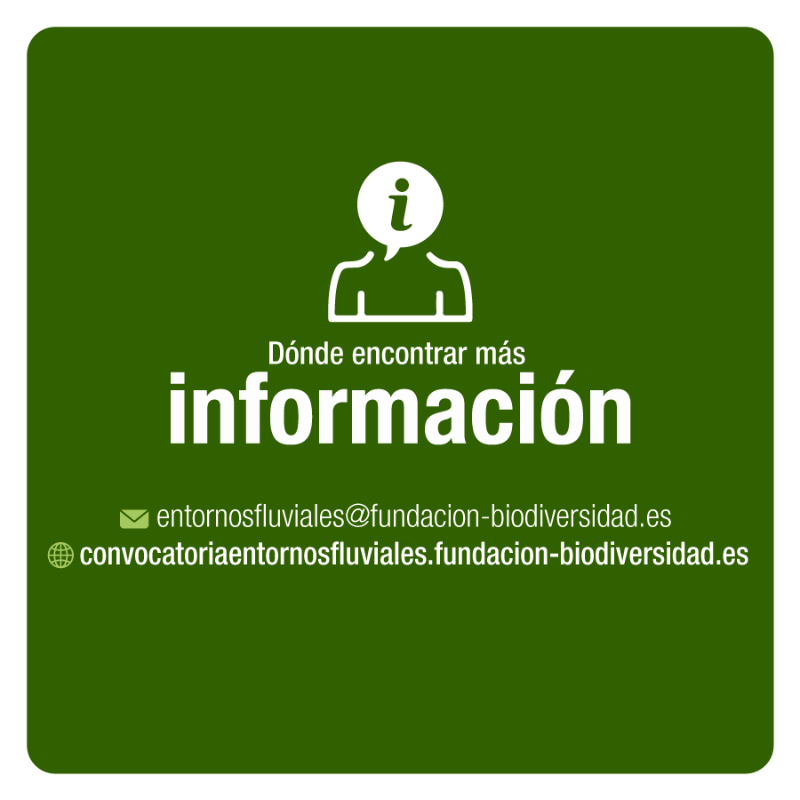 FBiodiversidad's tweet photo. 🏙️🌊 75 M€ (ayudas de entre 500.000 € y 4 M€) para fomentar actuaciones dirigidas a la restauración de ecosistemas fluviales y a la reducción del riesgo de inundación en entornos urbanos españoles.

🗓️Hasta el 16 de marzo de 2022

#PlandeRecuperación @P_Recuperacion @mitecogob