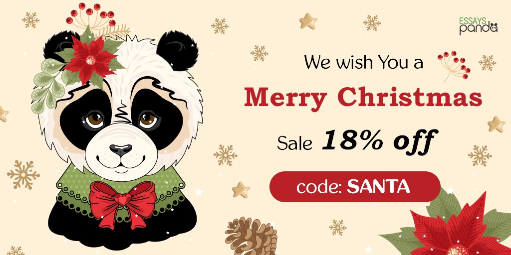 essays_panda's tweet photo. Merry Christmas🎄 Don't lose an opportunity to take advantage of a discount to order your paper from our service. Use code: SANTA⤵️ 
https://t.co/LDeZjIgKTp https://t.co/BbTzImXoa6