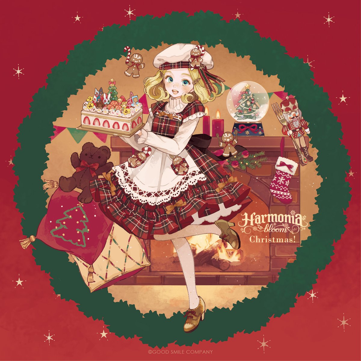 Harmonia_series's tweet photo. 🎄┈┈┈┈┈┈┈┈┈┈
シーズンイラスト公開！
┈┈┈┈┈┈┈┈┈┈🎅

もか(@mkff_58)さんに、
#ハルモニアクリスマス2021 開催を記念して
イラストを描き下ろして頂きました！

皆さま、メリー・クリスマス！

#Harmoniabloom #ハルモニアブルーム
#Harmoniahumming #ハルモニアハミング https://t.co/9DbBBOSa2f