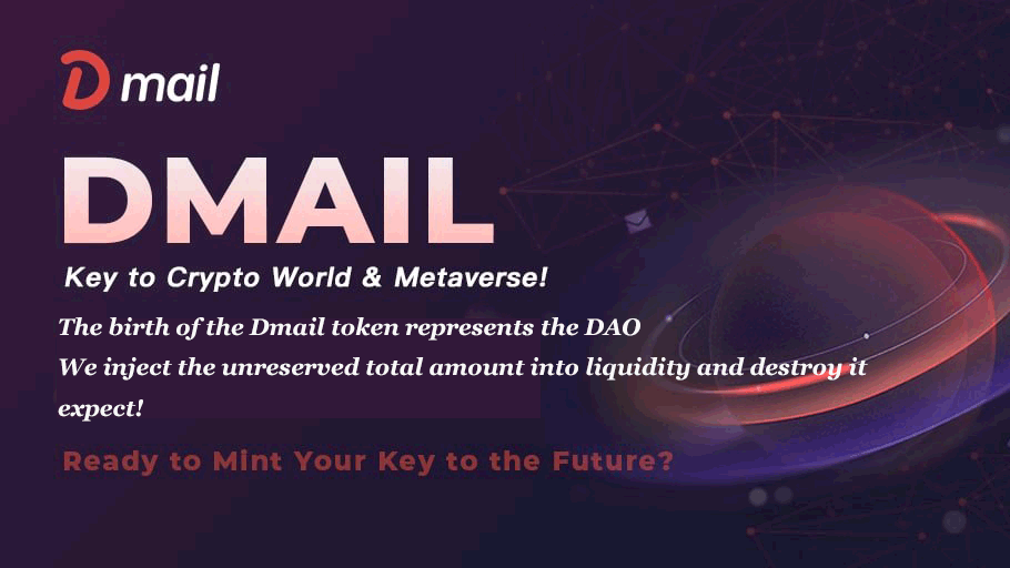 DmailNetwork's tweet photo. 🔥Dear Dmail Users,

We will open token liquidity at PancakeSwap of Binance Smart Chain

👉The birth of the Dmail token represents the DAO

🌞We inject the unreserved total amount into liquidity and destroy it

❤️12:00PM  23 Dec UTC
❤️expect!
#BinanceSmartChain #SocialFi #GameFi https://t.co/rXbQbqK0Zl