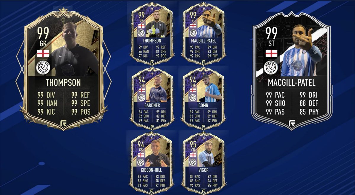 CatAndGennyFC's tweet photo. There you have it, the Cat and Genny TOTS, we just want to thank anyone who’s played for us this season and put everything they had into the games, we love you all and see you next season 😘💙 https://t.co/MLtsTZyXLQ