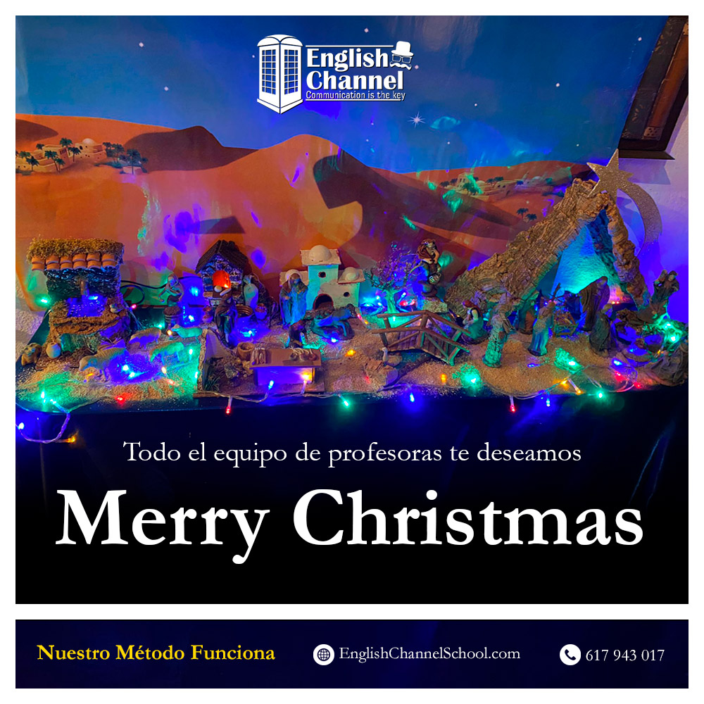 EnglishChanne12's tweet photo. ¡Por fin ha llegado la magia de la navidad! Es nuestro momento preferido del año, donde unimos sentimientos de alegría y esperanza que vemos reflejado en las caras de todos nuestros alumnos. Os deseamos a todos vosotros y vuestras familias lo mejor. #MerryChirstmas to everyone. https://t.co/YgTDKp5zA9