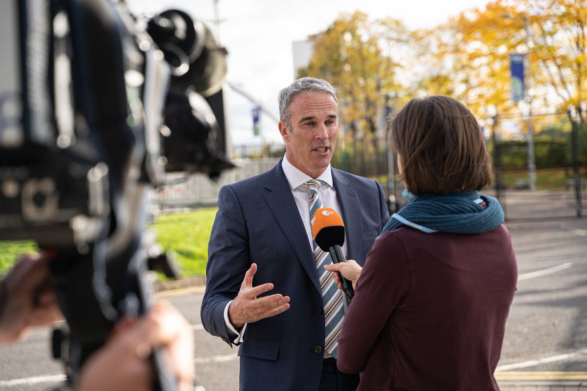 LewisPugh's tweet photo. I had finished the #ClimateSwim, but the important work was still to come. I arrived in Glasgow for #COP26 and dove into back-to-back speeches, media engagements, and interviews to share the extreme melting we had witnessed in Greenland. https://t.co/9mW9aAIXJL