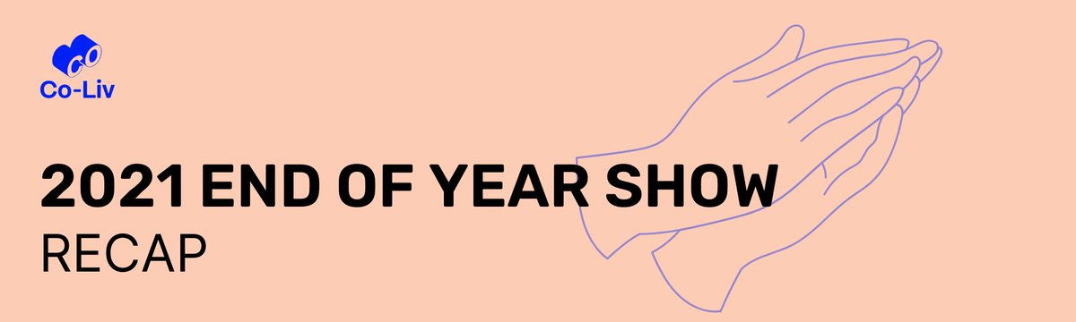 colivorg's tweet photo. A week ago, Co-Liv hosted our 2021 End of Year Show
Check out the recap from our End of Year Show, on our 2021 progress and 2022 vision.
Read more ๐ https://t.co/HSZZNYEt3C
#coliving #colivingspace #colivinglife #colivingcommunity #sharedliving #coliver #cohousing #realestate https://t.co/Aqh7UrDOTT