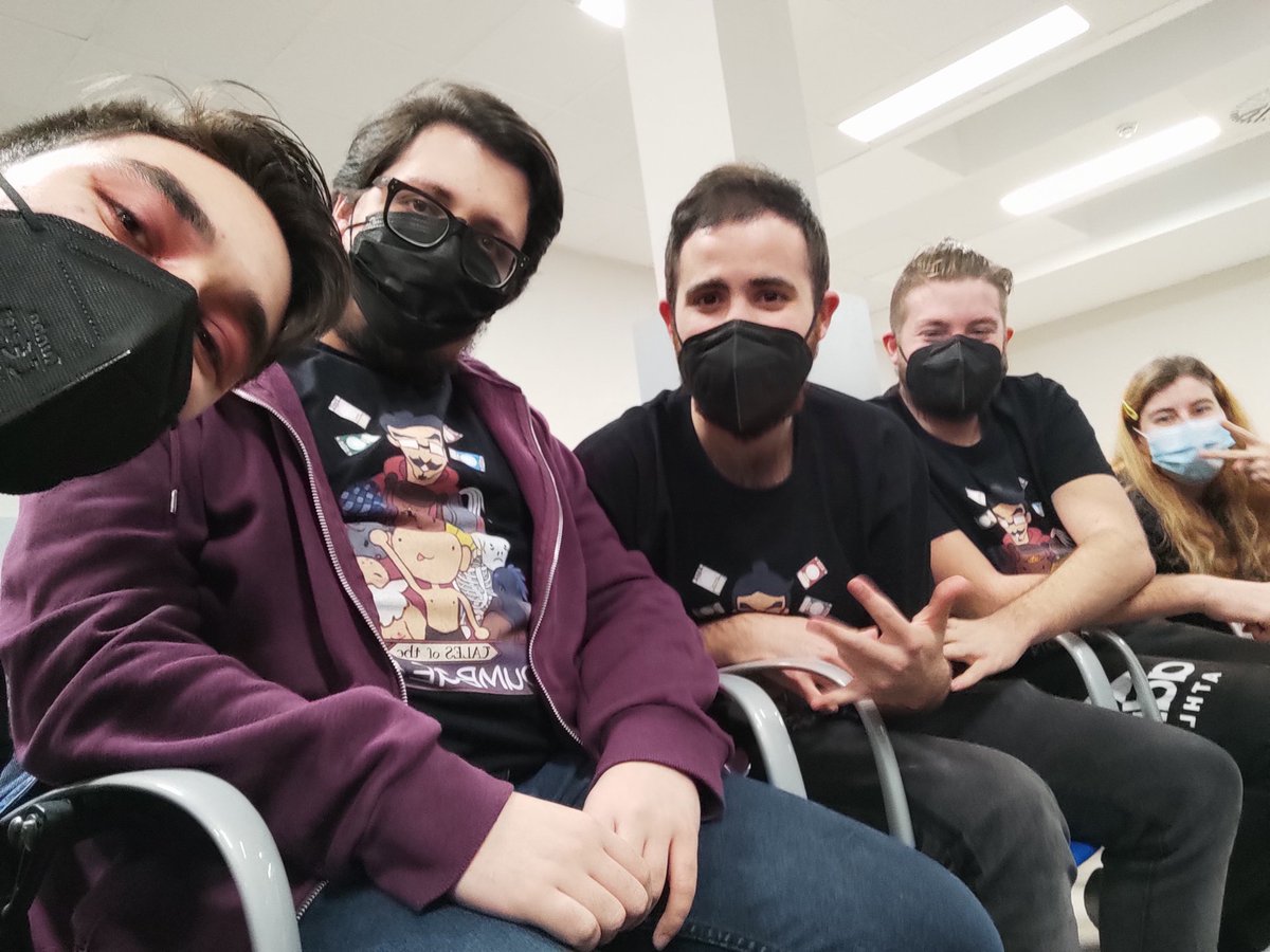 SalmorejoGames's tweet photo. Ayer presentamos Tales of the Dumbgeon.

Ganamos mejor juego original y mejor diseño sonoro.

Gracias por todo el apoyo que hemos recibido, poder crear este proyecto ha sido increíble❤️❤️❤️

@SaYiToSaMa
@sirAllanBerg
@dakeXd00
@gomybea
@sourdonny
@miniponti
@Richenric https://t.co/hda5x7XKjH