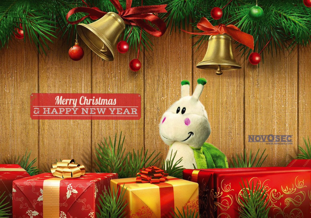 NOVOSEC_AG's tweet photo. Merry Christmas and a Happy New Year! https://t.co/CD7zHMDBXo