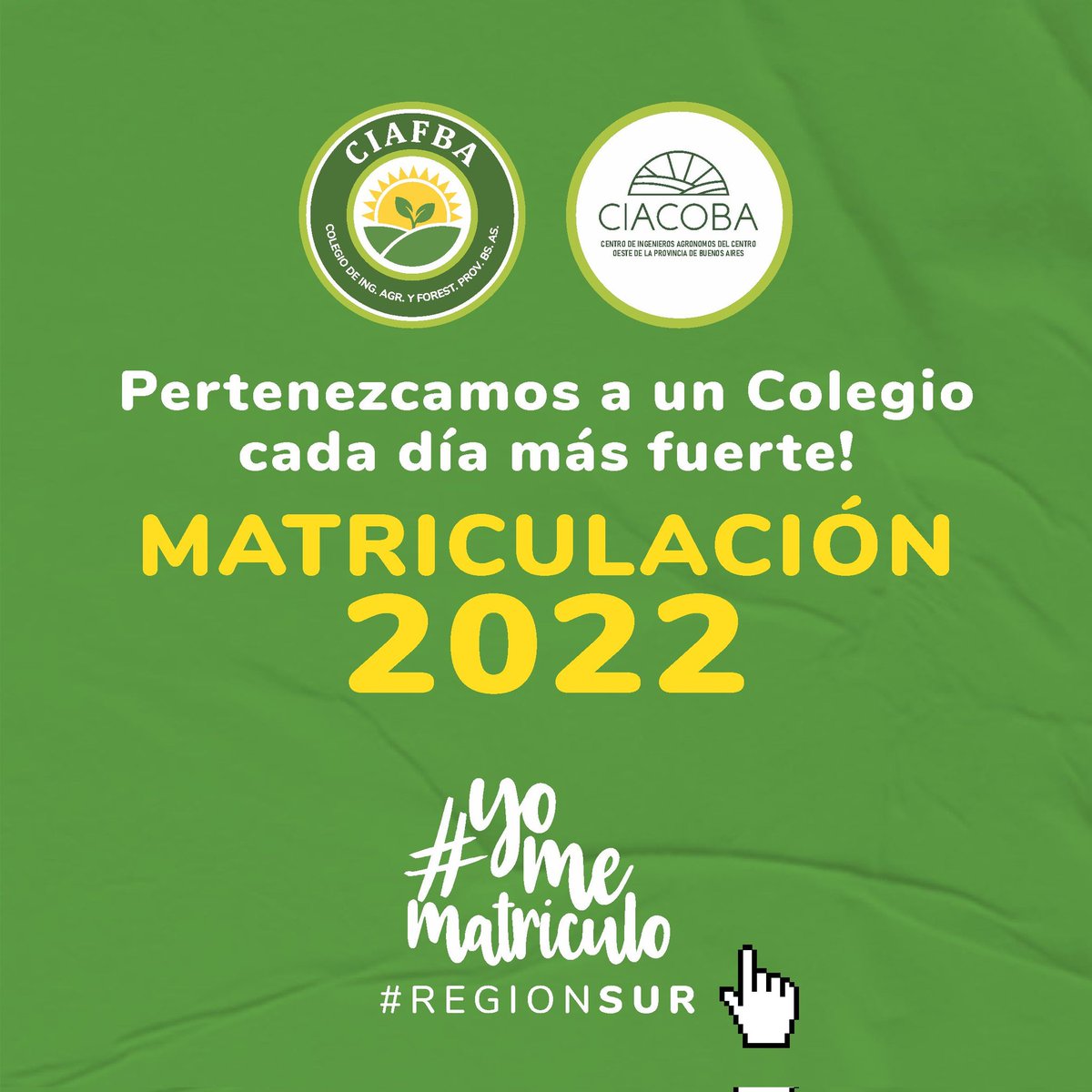 CentroIACOBA's tweet photo. MATRICULACIÓN 2022 en CIAFBA 100% online!

👉 https://t.co/w05UeYFCPn

✅ QUÉ ES LA MATRÍCULA PROFESIONAL Y PARA QUÉ SIRVE?
Es un requisito ineludible de habilitación para:
. Jerarquizar y ejercer legalmente la profesión (Ley 15030).
. Propiciar mejores fuentes laborales.

. https://t.co/6ZTg8ynGz6