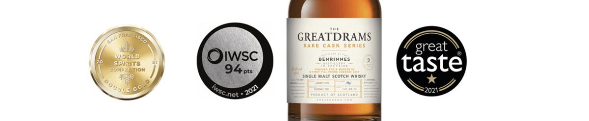 GreatDrams's tweet image. Why awards matter to us here at GreatDrams greatdrams.com/why-awards-mat… #awards #GreatDrams #DoubleGold #WorldSpiritsCompetition