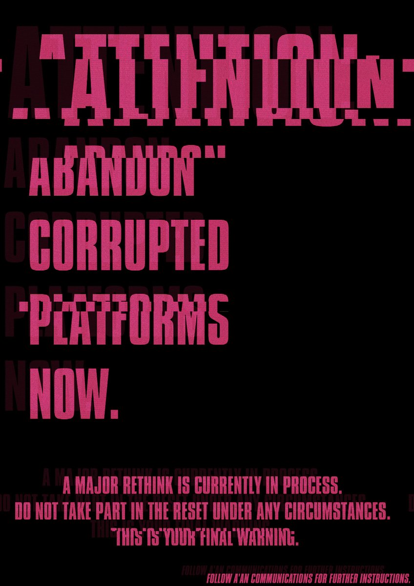 aancomms23's tweet photo. Welcome to the END. https://t.co/DkdujXsroa