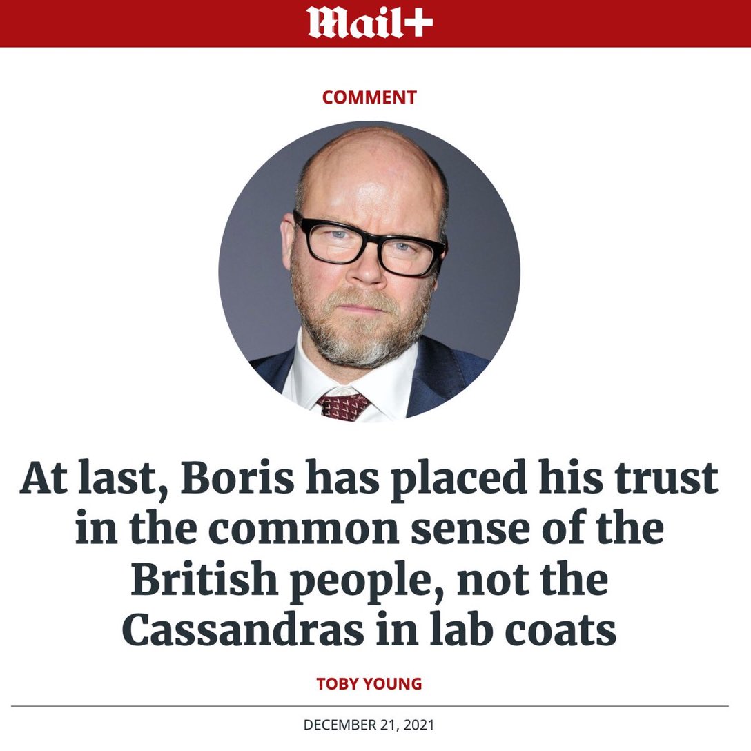 An Oxford education and no one ever told him Cassandra was right!