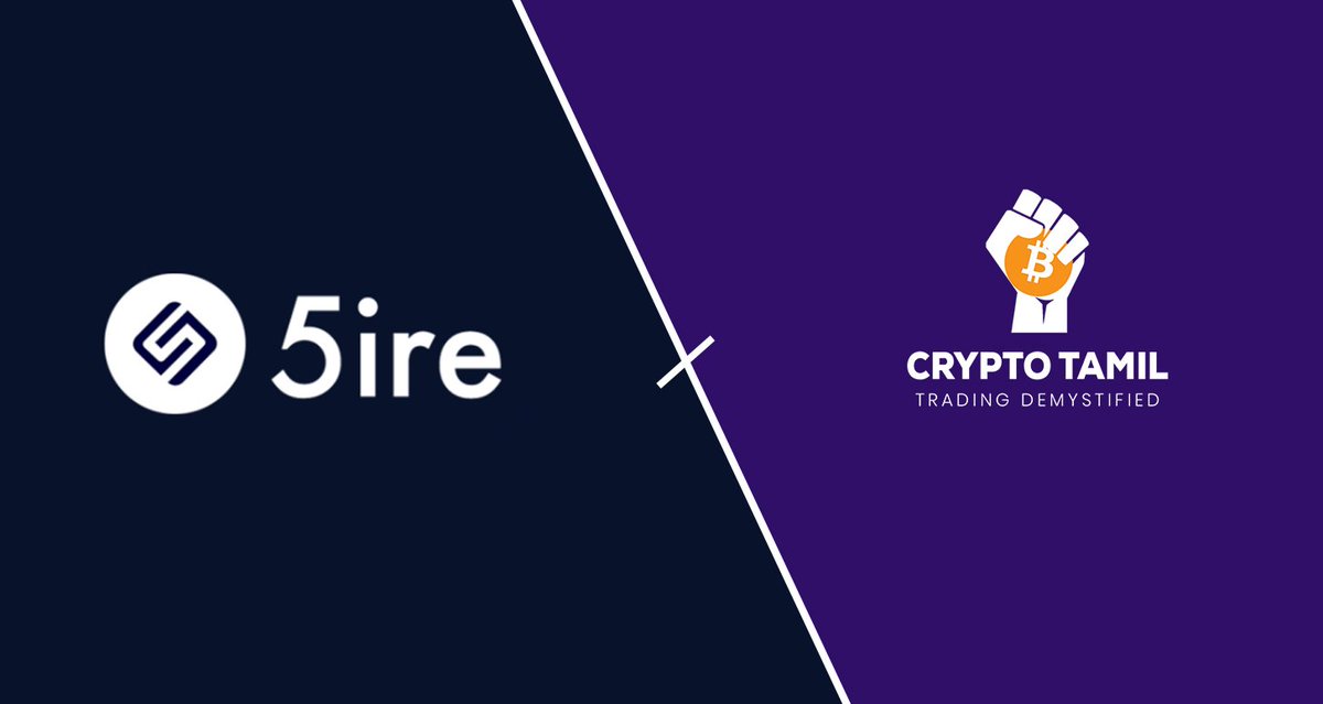 crypto_tamil_'s tweet photo. 📢@crypto_tamil_ is glad to announce our strategic partnership with @5ireChain🔥

5ire chain:
A sustainable and interoperable blockchain aiming to bring a paradigm shift from a for-profit to a for-benefit economy and enable the 5th industrial revolution.

#crypto_tamil #5irechain https://t.co/aqpnEm1OK3