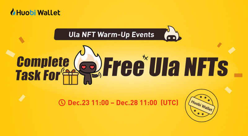 iTokenWallet's tweet photo. 🥳Huobi Wallet Ula Warm-Up Events🔥

🔟 lucky winners will be awarded SR NFTs!🎁

Join NOW 👉https://t.co/oTGCdOfyml

#NFT #Polygon #Giveaway https://t.co/qELDIgWCvx