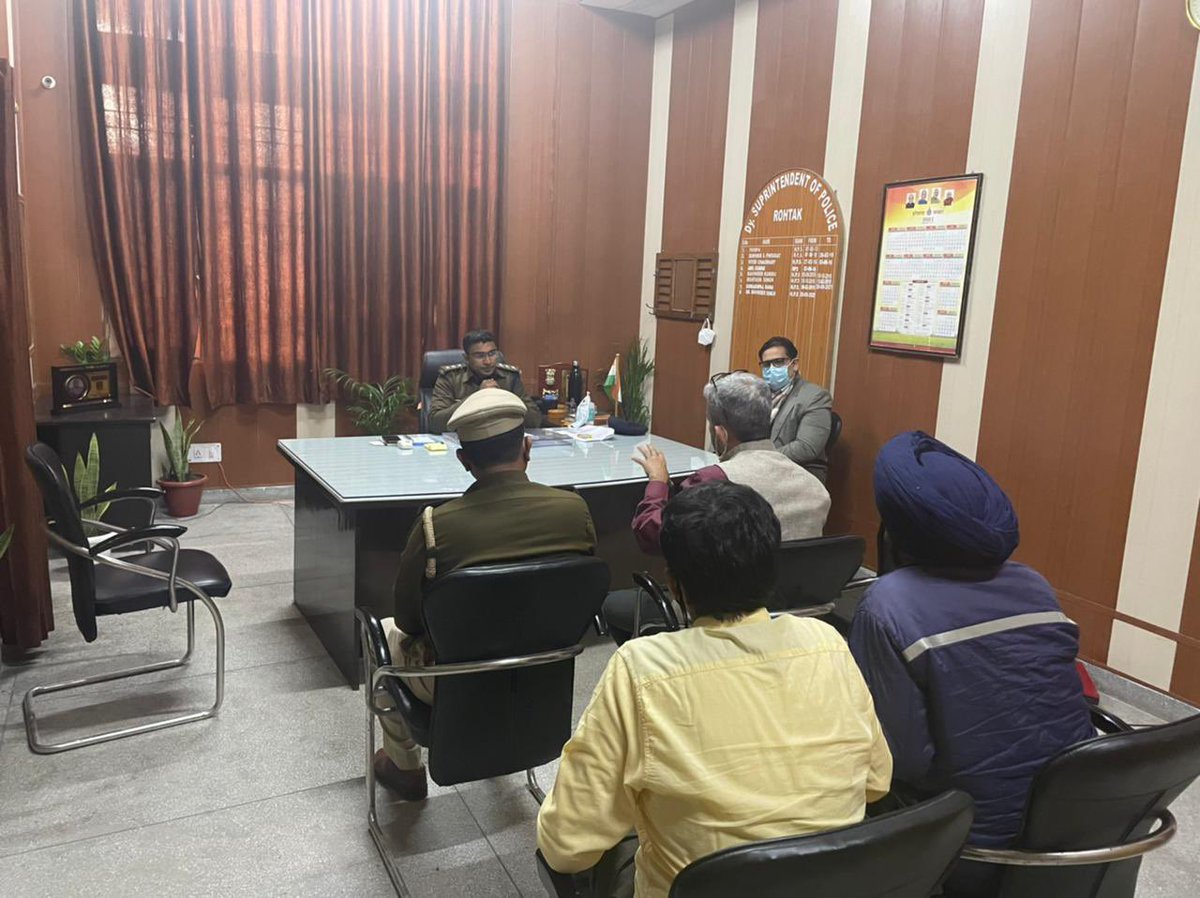 Rohtak Police tweet media