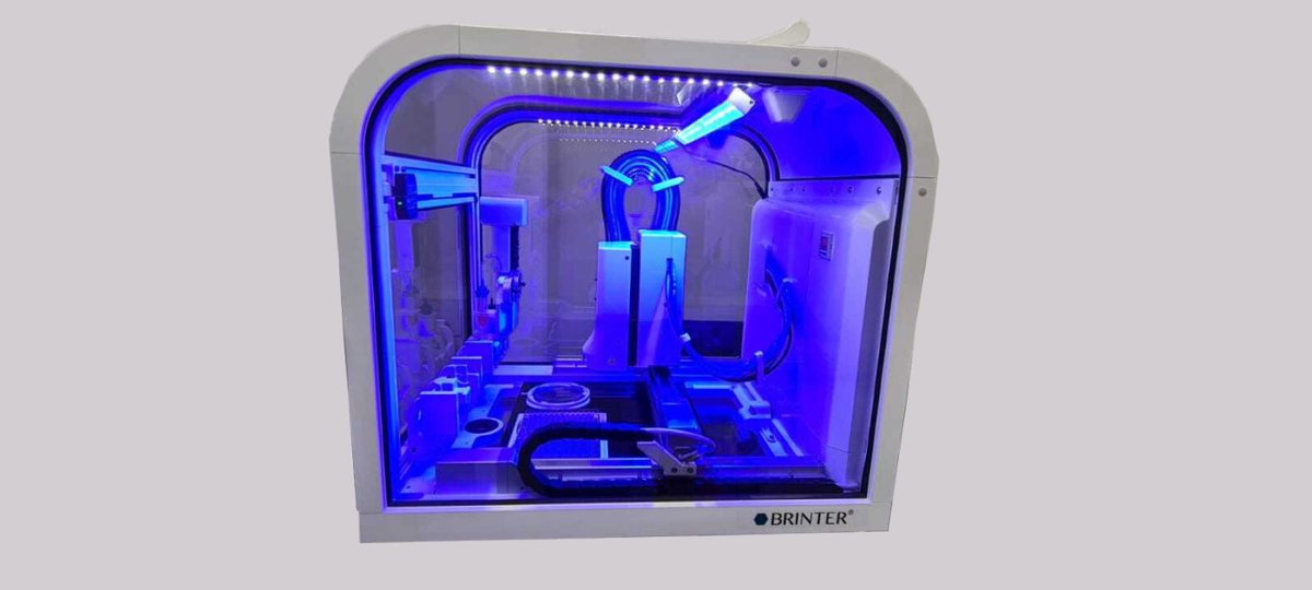 WeAreBrinter's tweet photo. PN Update: Brinter partners with LED Tailor to incorporate blue light photon disinfection in 3D bioprinting https://t.co/hJeASaJSiJ #Brinter #3DPrinting #3DTech https://t.co/WrGnoIHUff