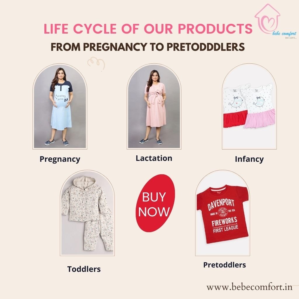 bebecomfort's tweet photo. Bebe Comfort has a whole wide collection for you all soon-to-be mothers and their little newborn ones- from pregnancy to pre toddlers. Visit our website 
Link - https://t.co/PqAGh39fe7 
#BebeComfort #MaternityDress #Cotton #WinterWear #WinterClothing https://t.co/KeMnjAwvBL