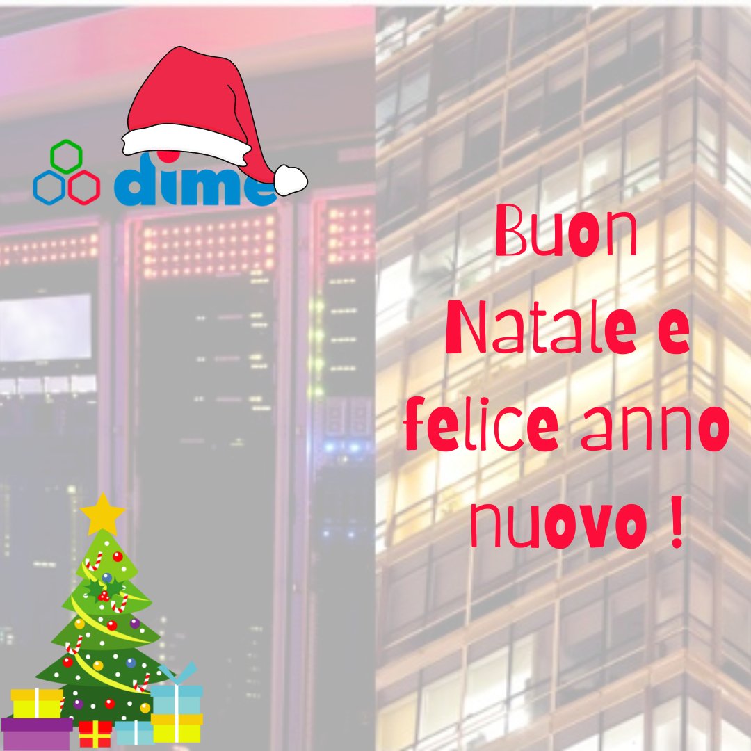 Un anno impegnativo, che ha comunque portato risultati positivi, ci da la forza di fare sempre di più. 
Grazie a tutti i clienti, partner, colleghi, collaboratori, per quanto raggiunto.

Buone feste dal team Dime!

#natale #obiettivi #team #feste #auguri