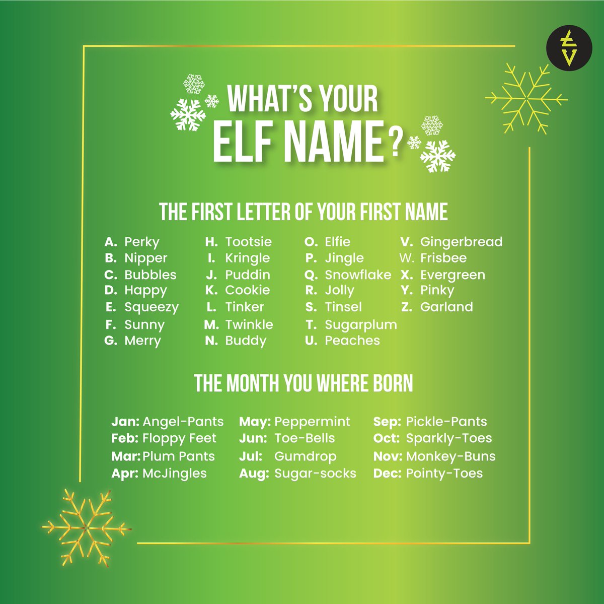 TribeVibeLive's tweet photo. Santa Is Looking For An Elf With A Cute Name! π§
Join Santa's Elf Club By Finding Out What Your #elfname Could Be...
Tag Your #Friends And Ask Them To #CommentBelow Their Names As Well.
@shovenshah
#Tribevibe #elf #Christmastime #ChristmasEve https://t.co/RTxy7J6I7q
