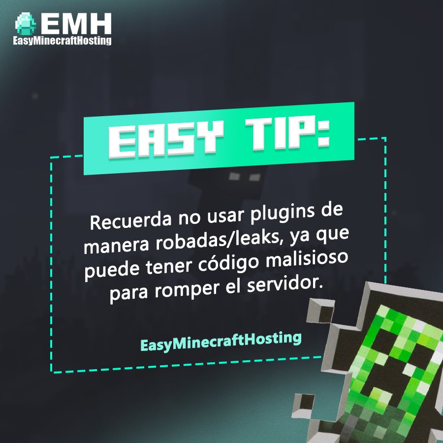 EasyMH_'s tweet image. #minecraft #EasyTip #EasyMinecraftHosting #MinecraftHosting